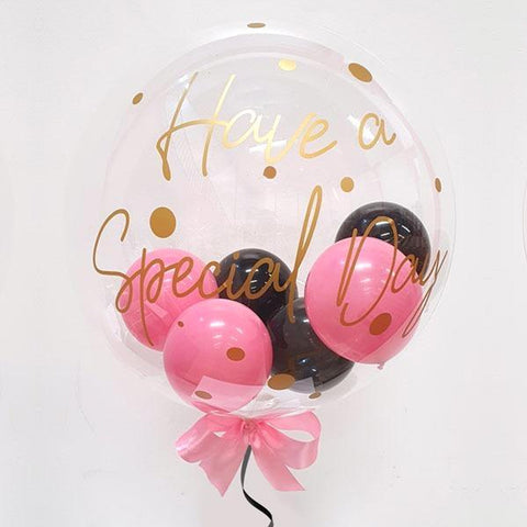 Personalised Helium Bubble- Special Day