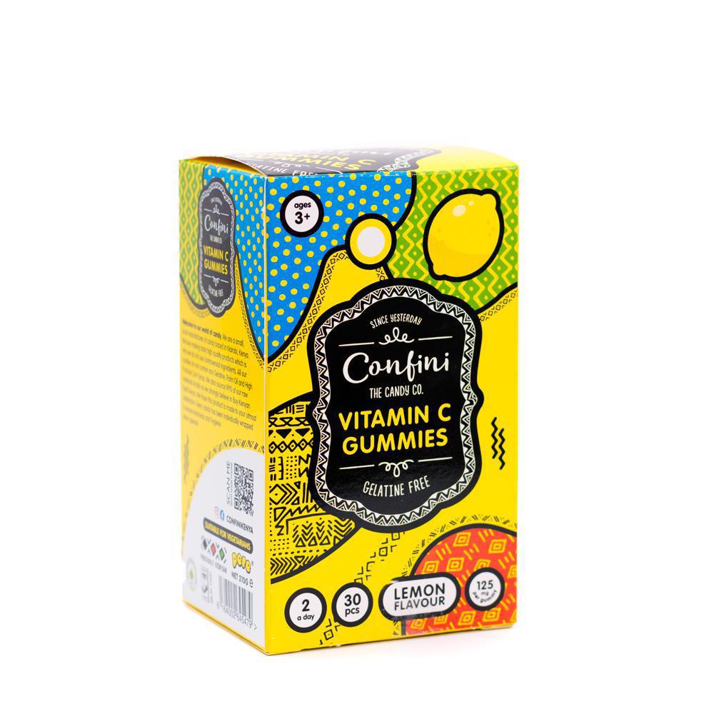 Confini  Lemon Vitamin C Gummies - Purpink