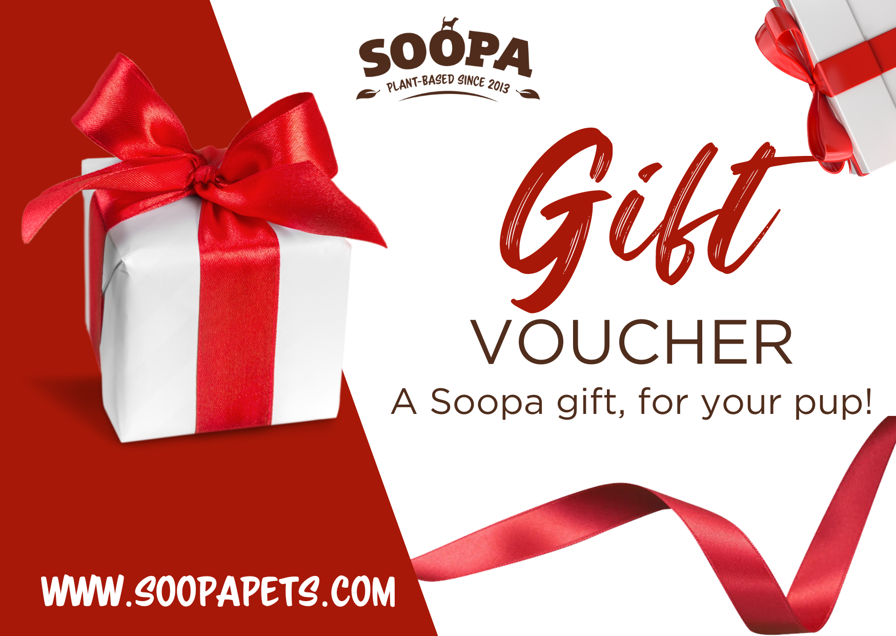 Image of Soopa Gift Card, £25.00 GBP