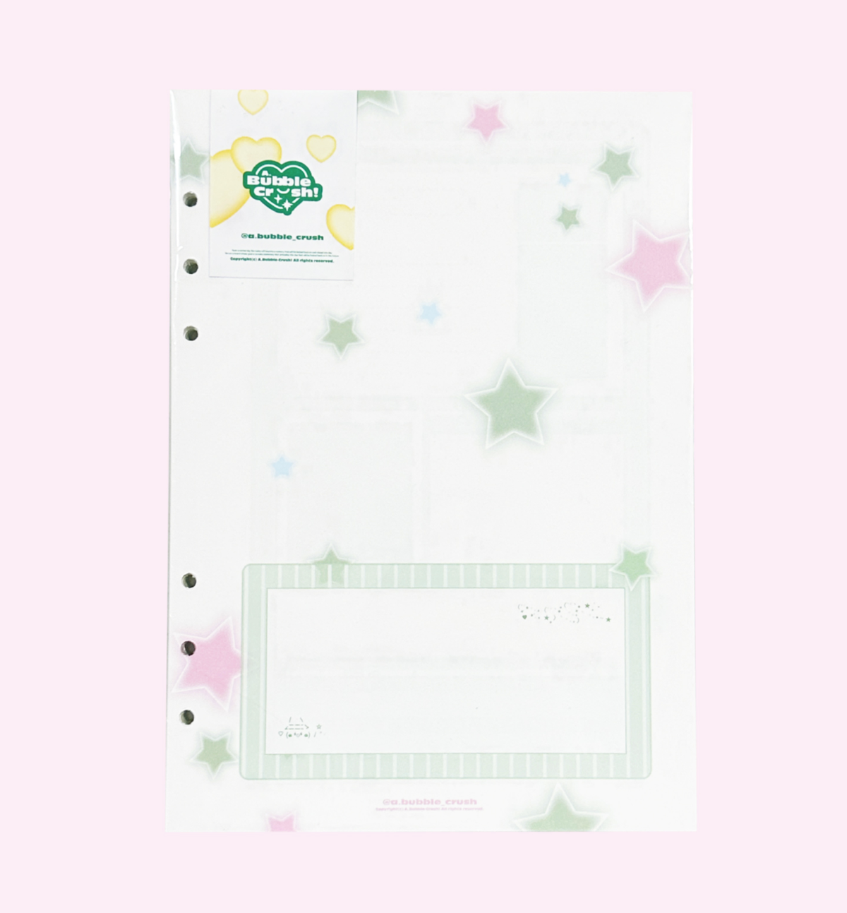 A5 Web Page Paper Refill [Green]
