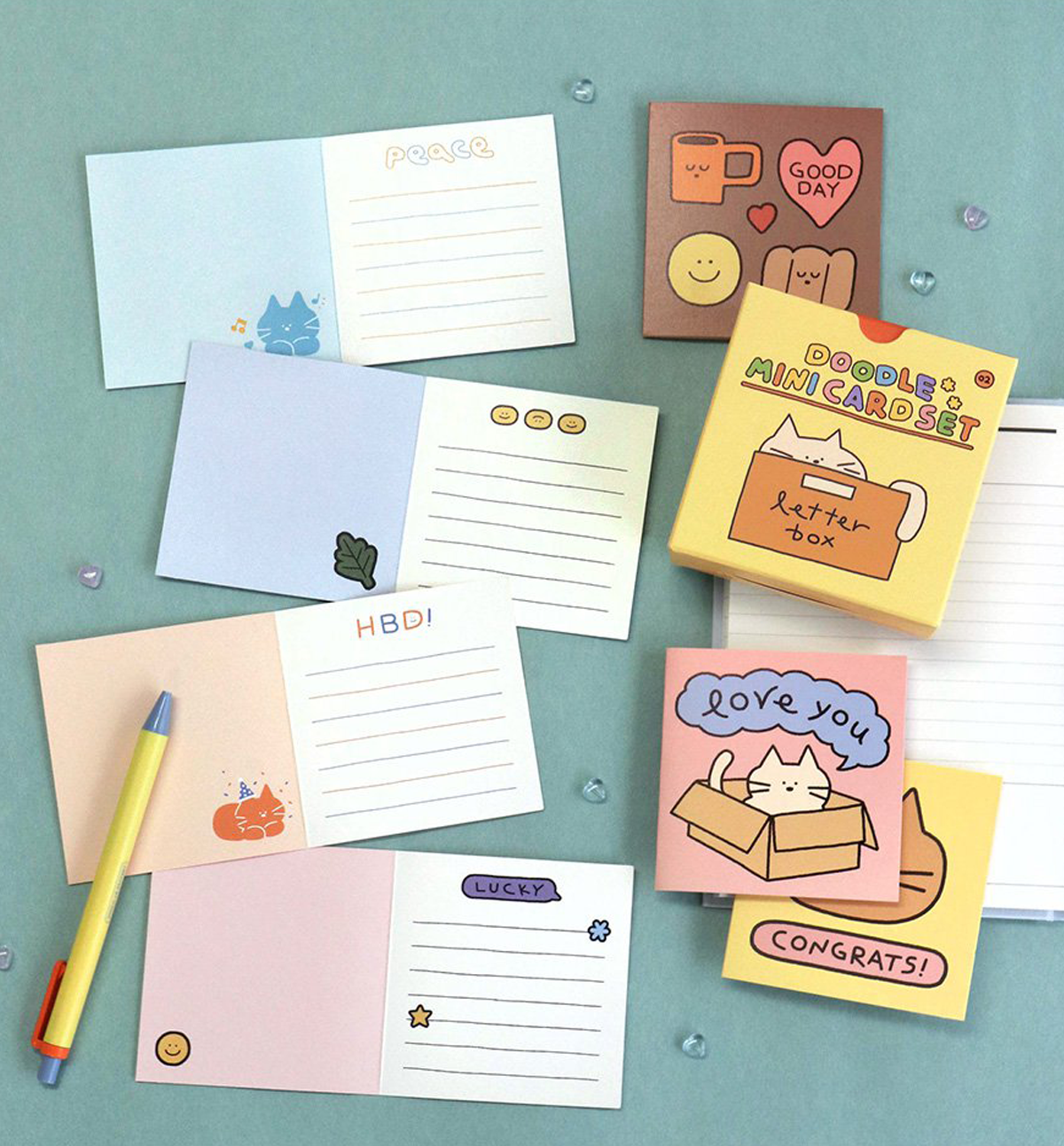 Doodle Mini Card Set