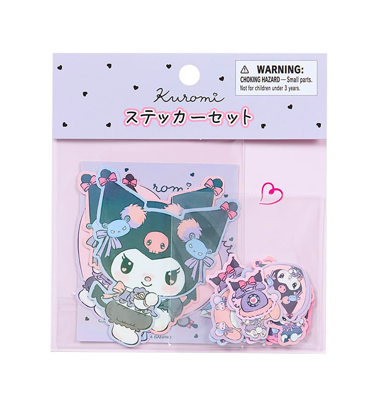  Sanrio Romantic Room Sticker Set [Kuromi]