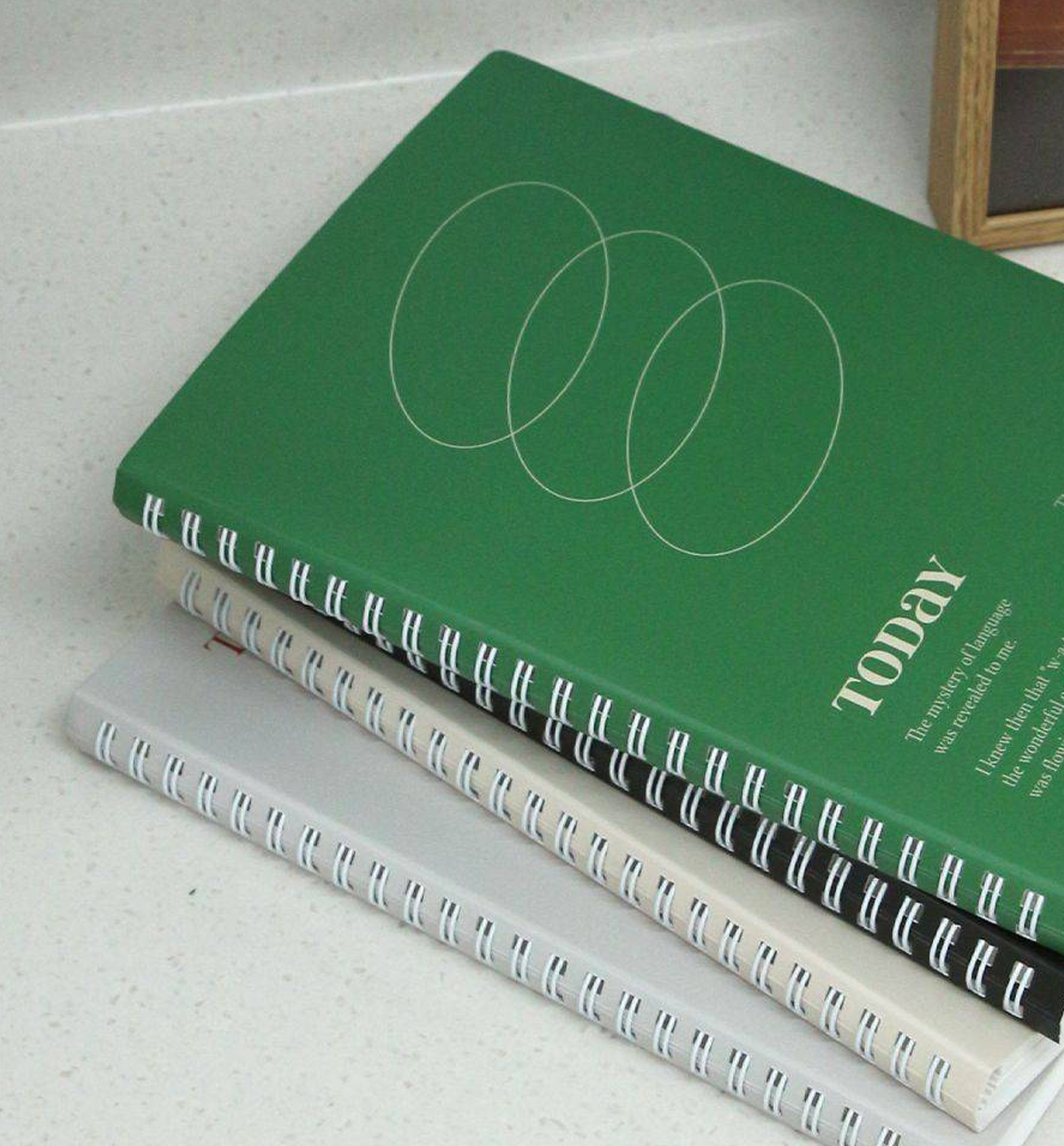 A5 In The Mood Spring Notebook [Line]
