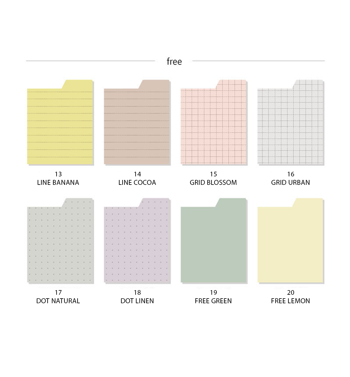 Thumbnail Index Sticky Note