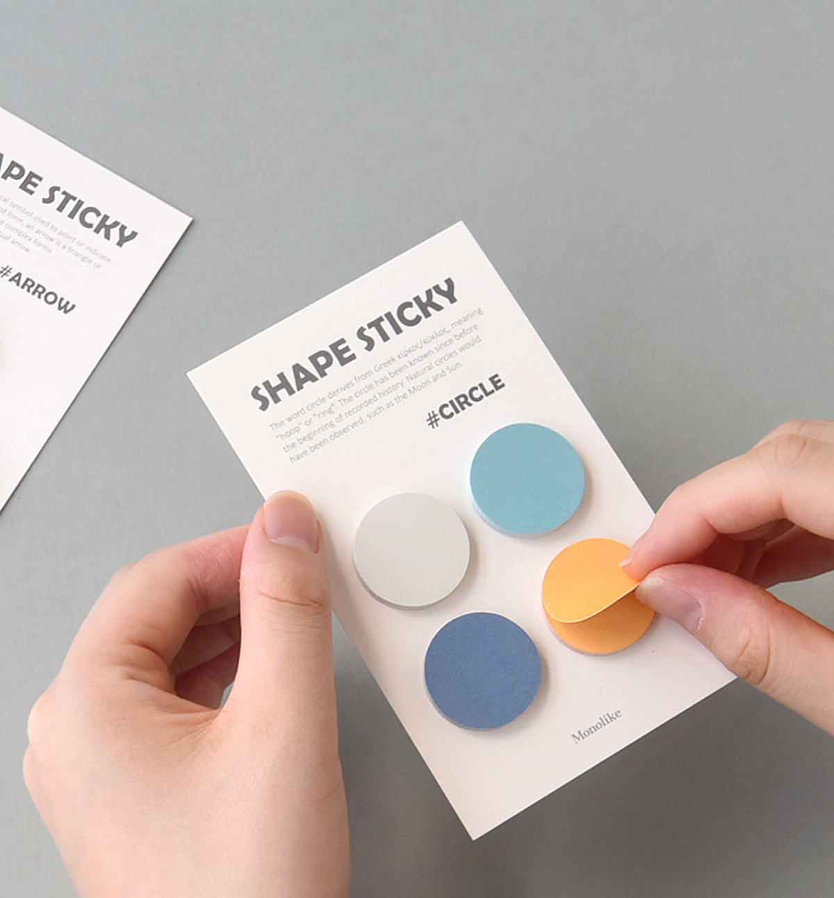 Shape Infographic Sticky Note