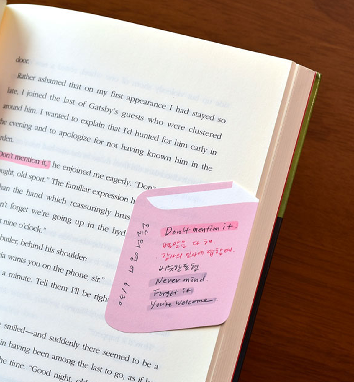 Library Sticky Note