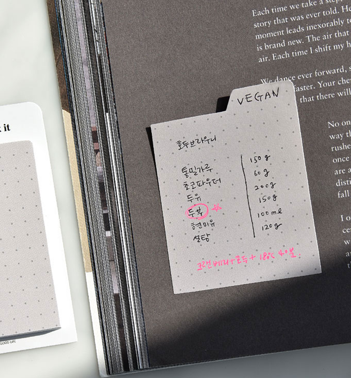 Thumbnail Index Sticky Note