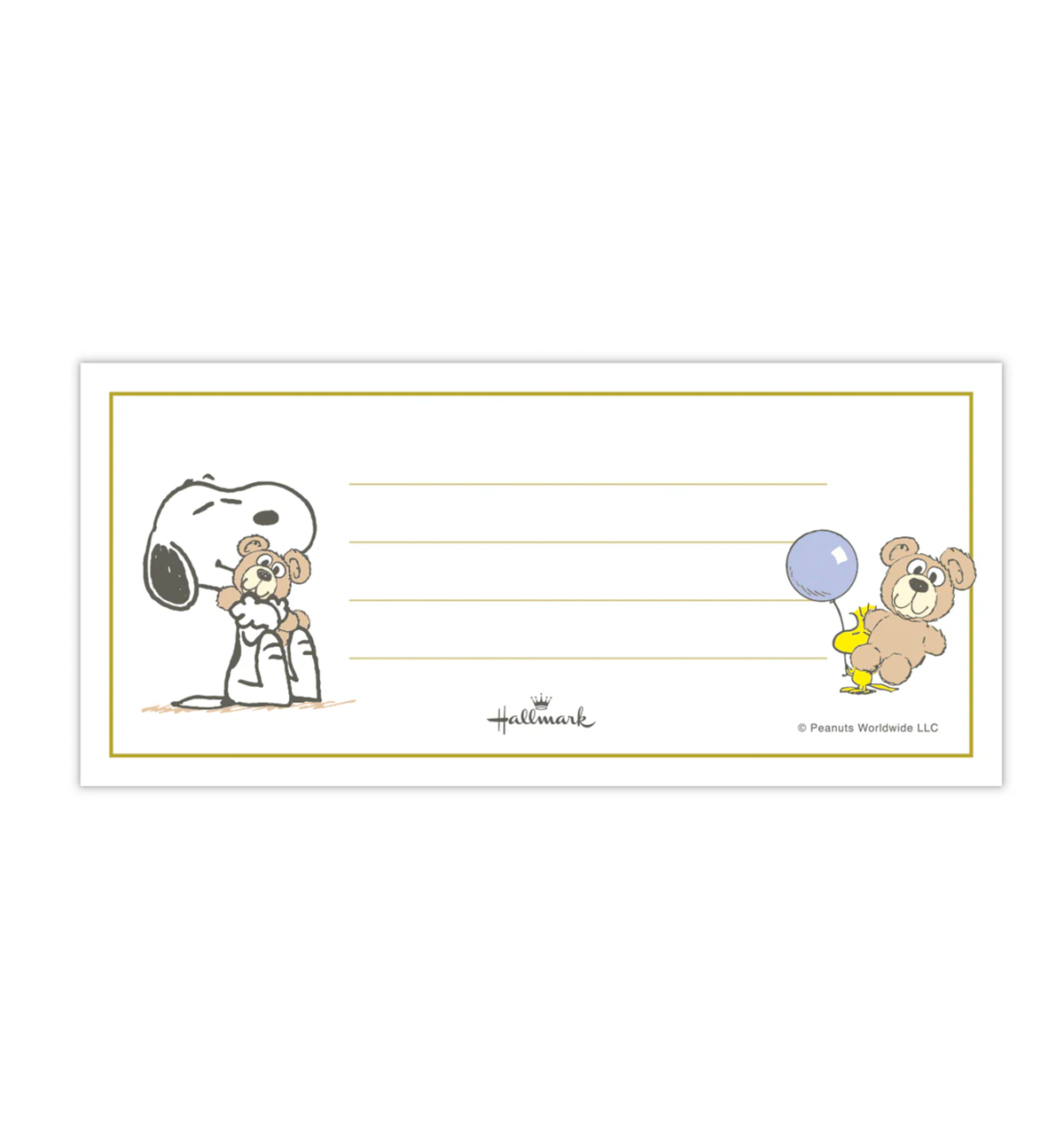 [JAPAN] Peanuts Snoopy You're Special Letter Set [Yellow]