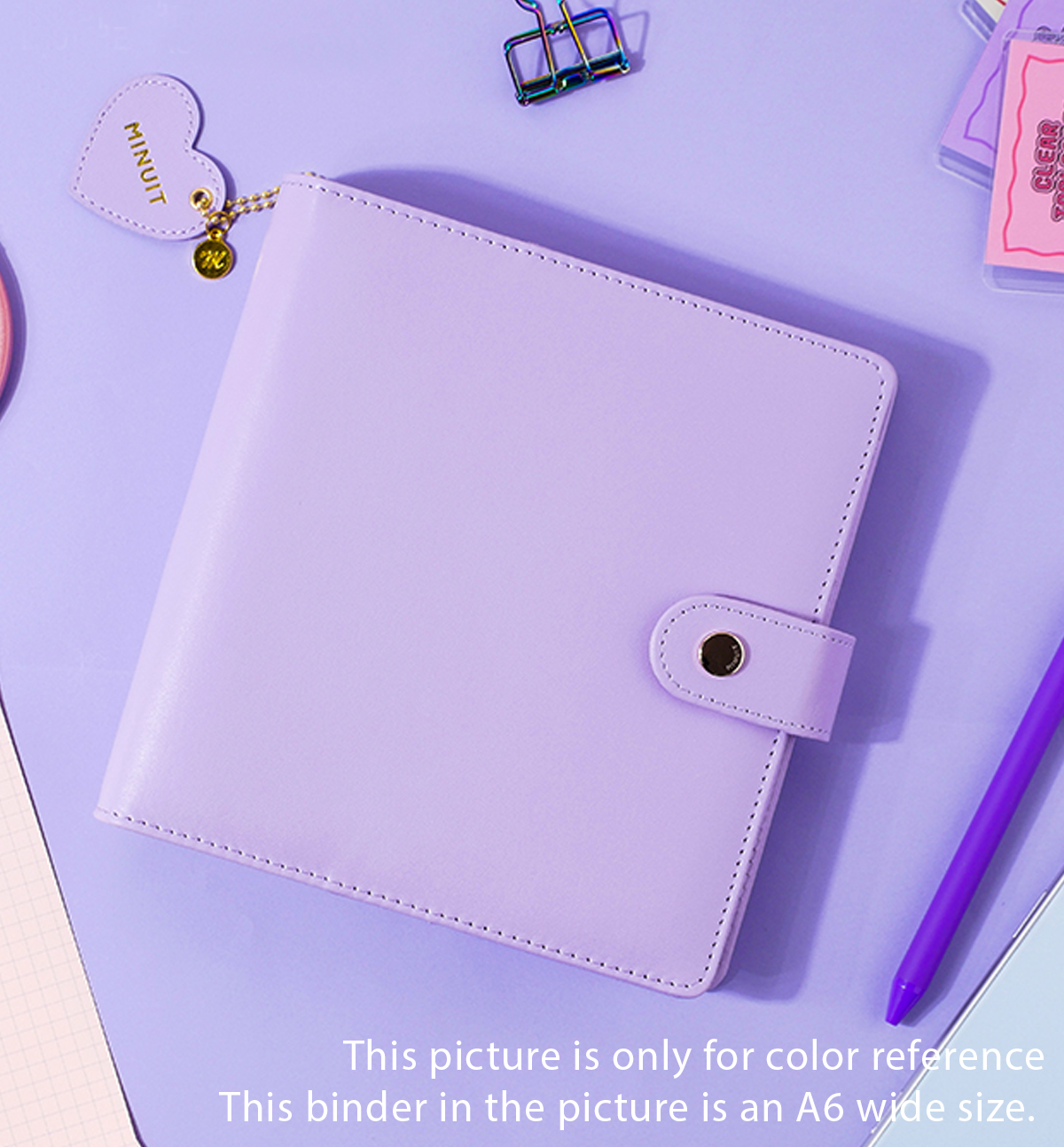 A6 Macaron Diary Binder