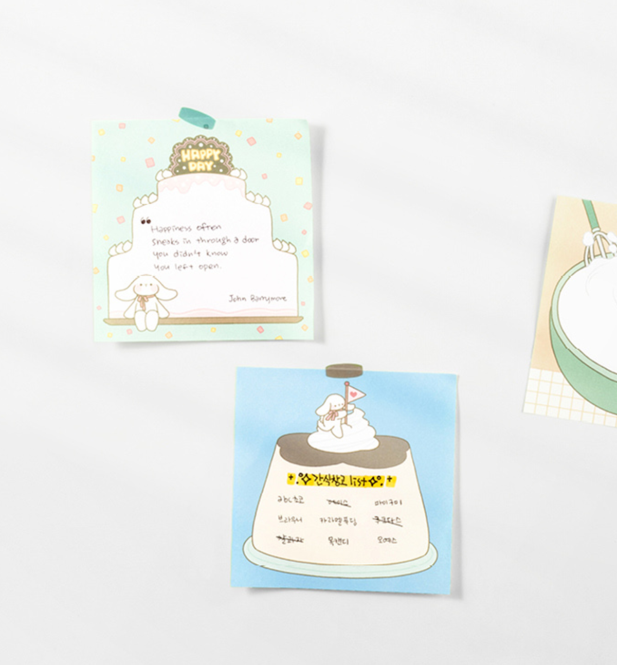 Cooking Dessert Memopad