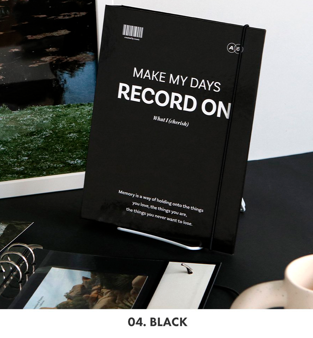 A5 Records On Binder