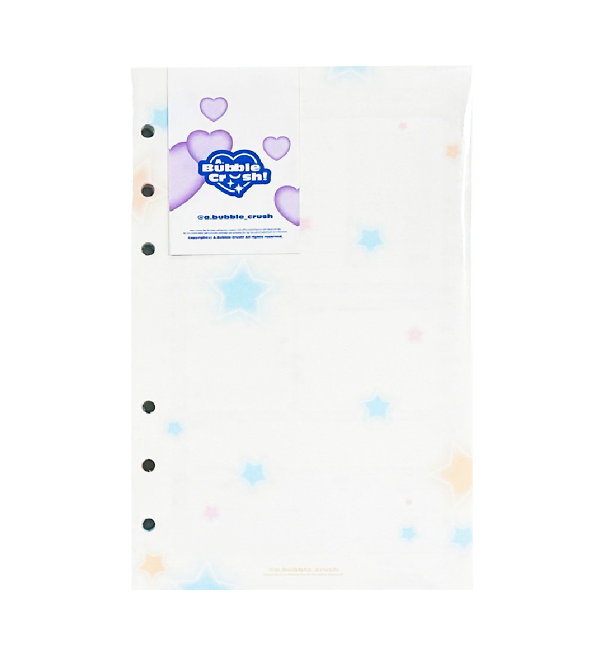  A6 Web Page Paper Refill [Blue]