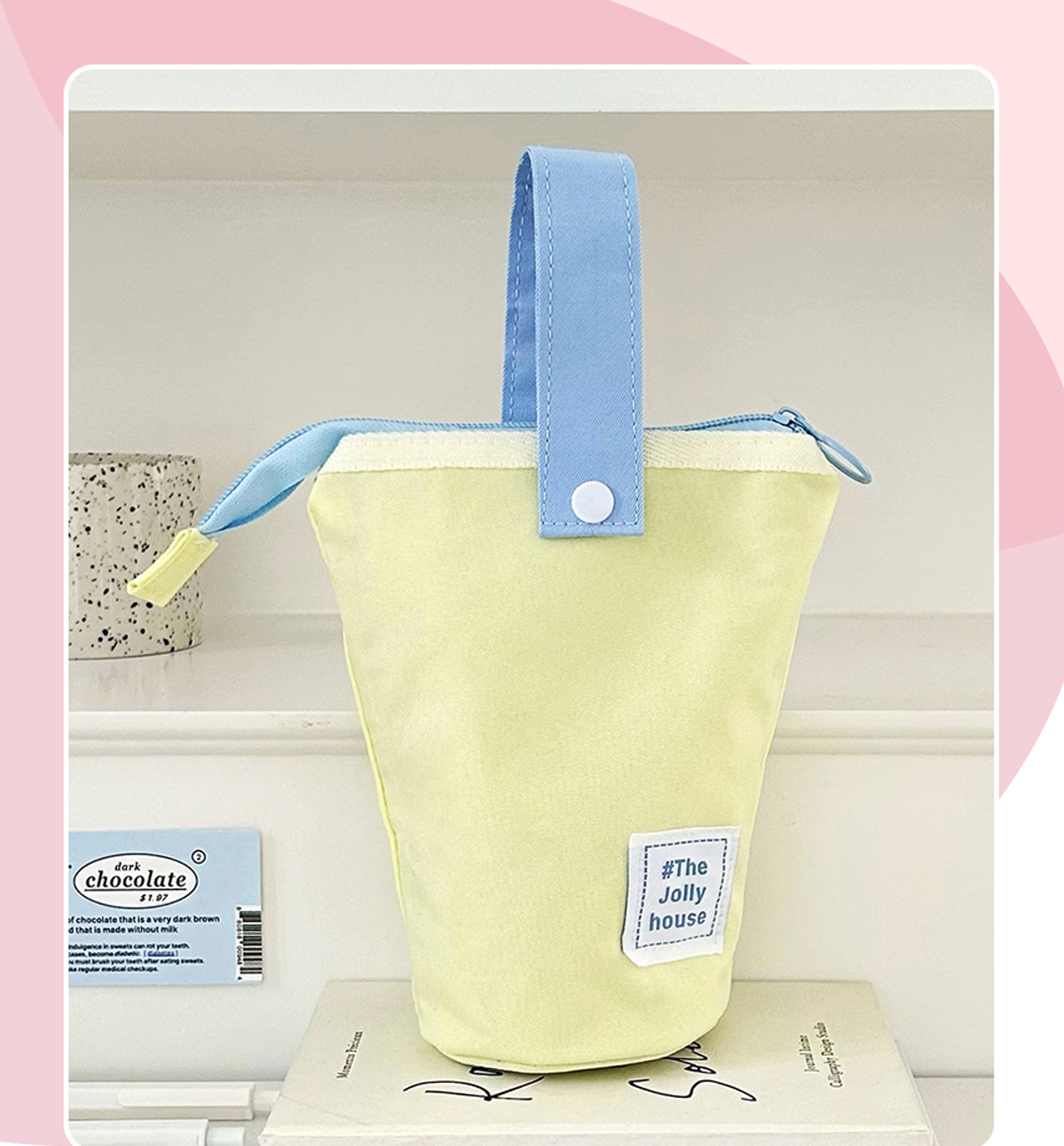 Brisk Style Pastel Standing Pencil Case [4 Colors]