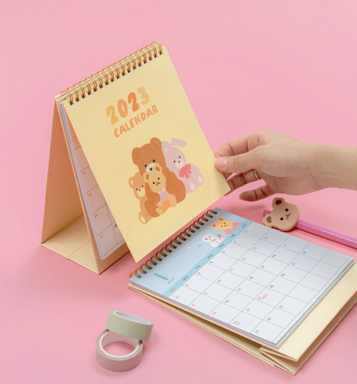 2023 My Bears Desk Calendar