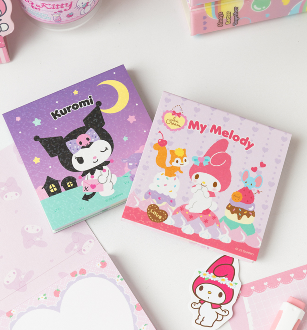 Sanrio Cover Memopad [18 Designs]