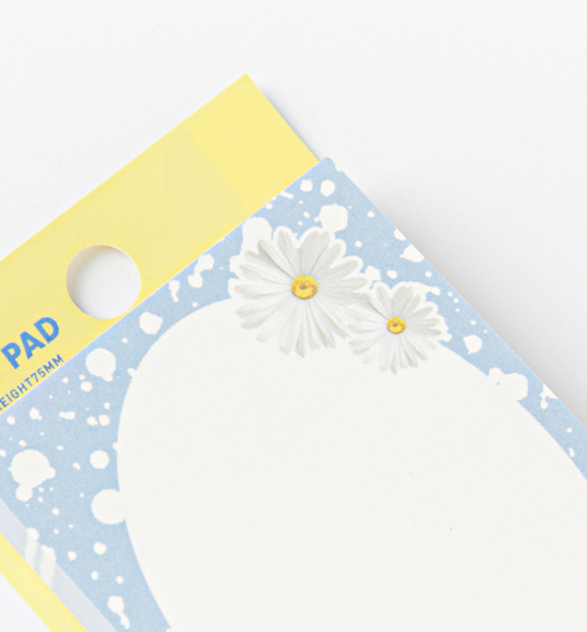 Blue Daisy Sticky Note [Small]