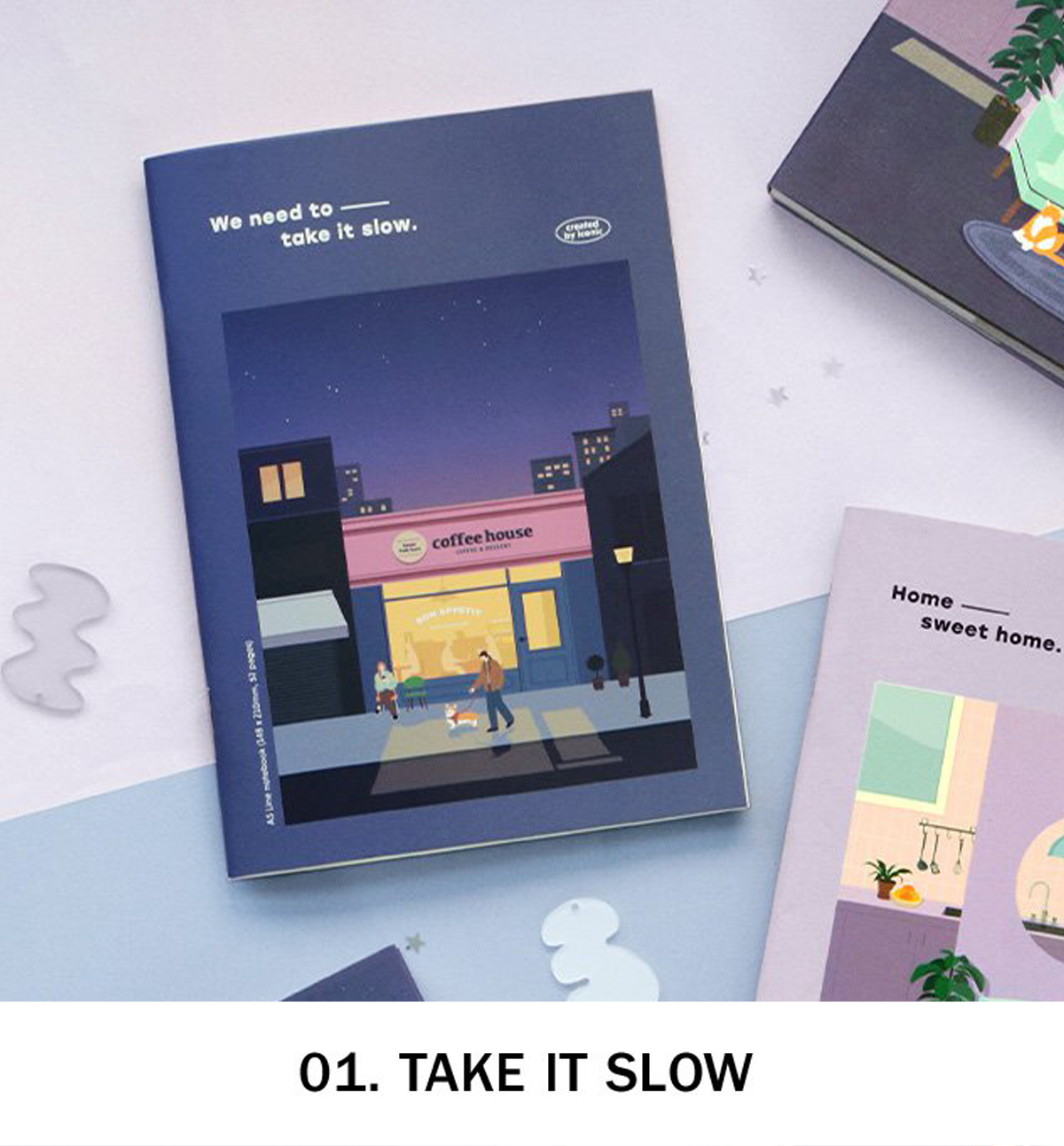 A5 Haru Line Notebook [8 Designs]