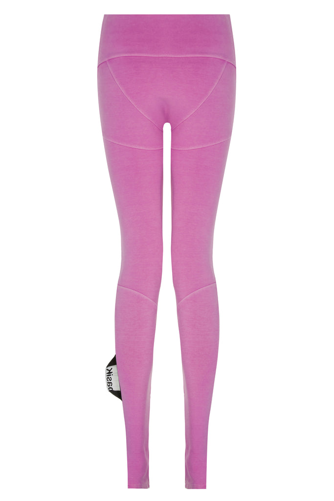 basiK• Multi-Panelled Leggings in Pansy Pink