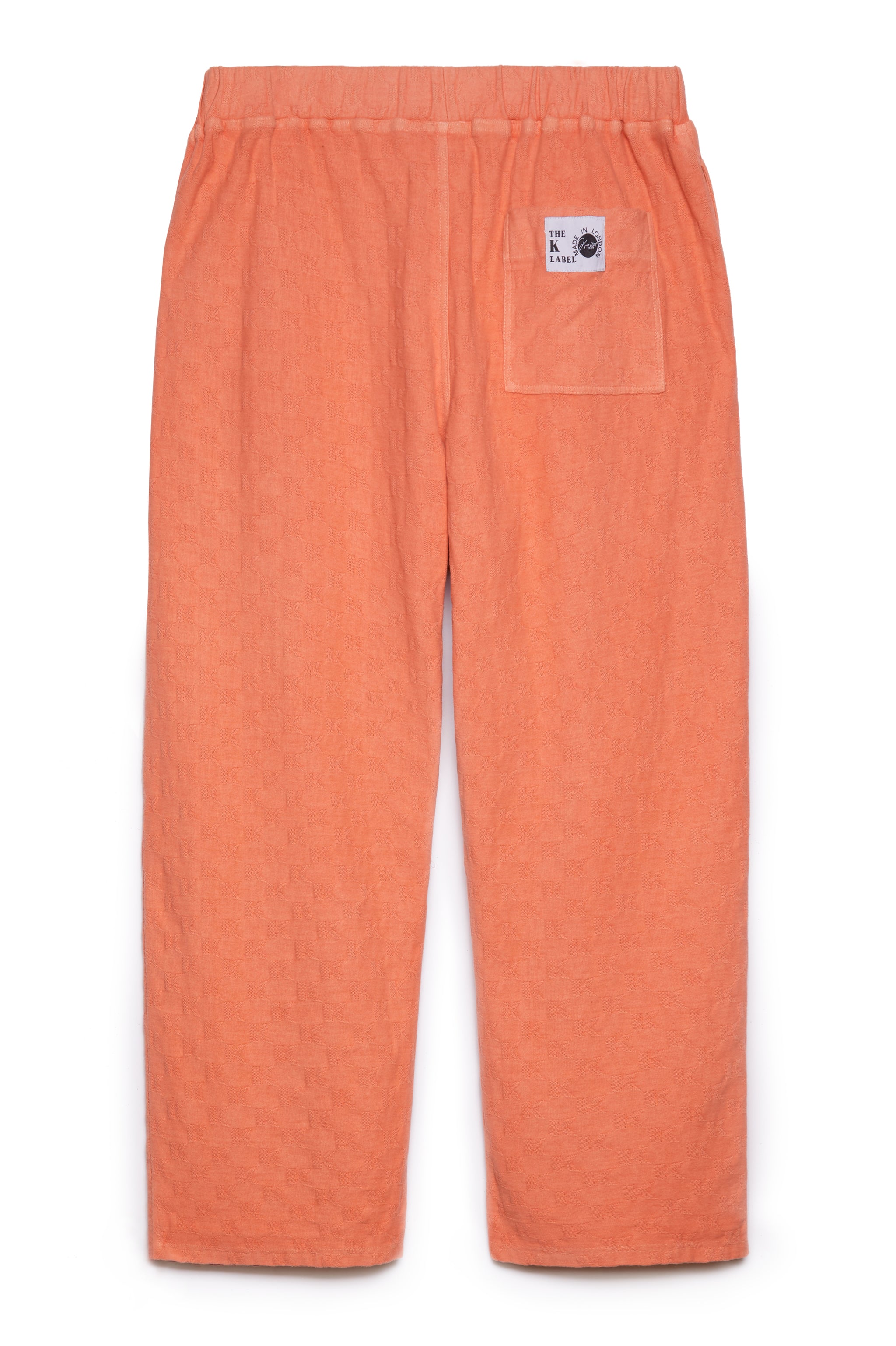 KOTTONS Stamped Wide-Leg Joggers in Nectarine