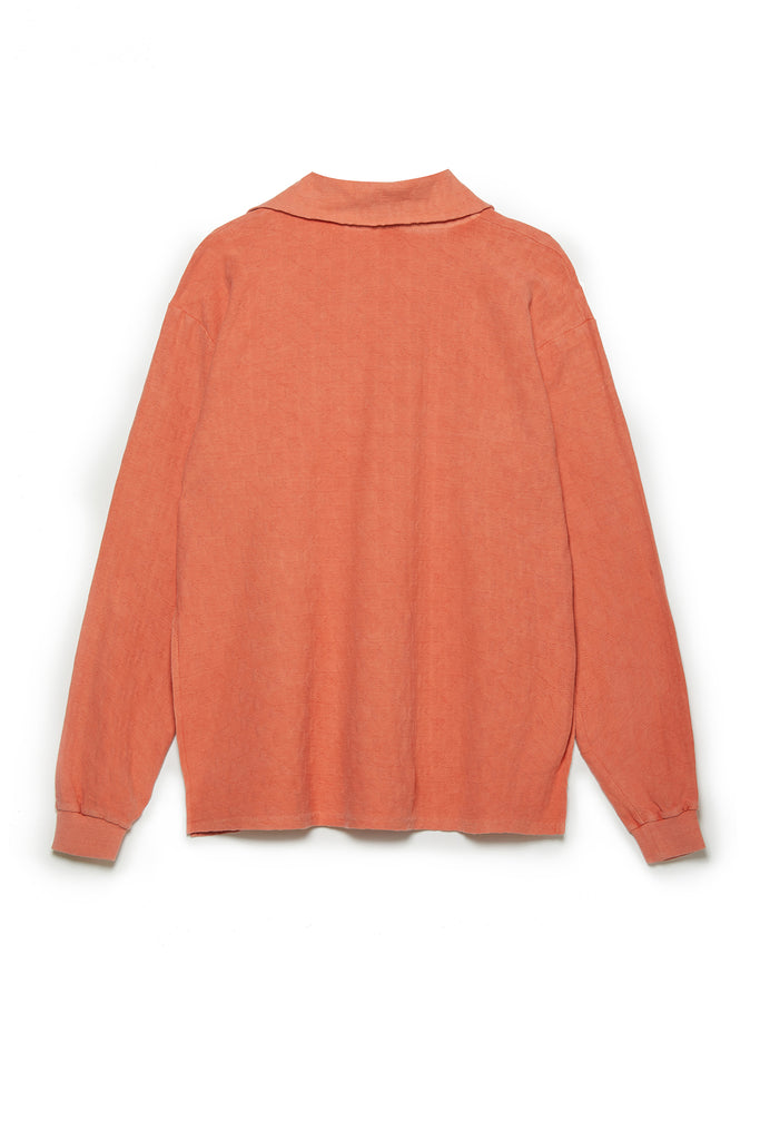 KOTTONS Stamped Plunge Sweatshirt in Nectarine – The K Label Shop