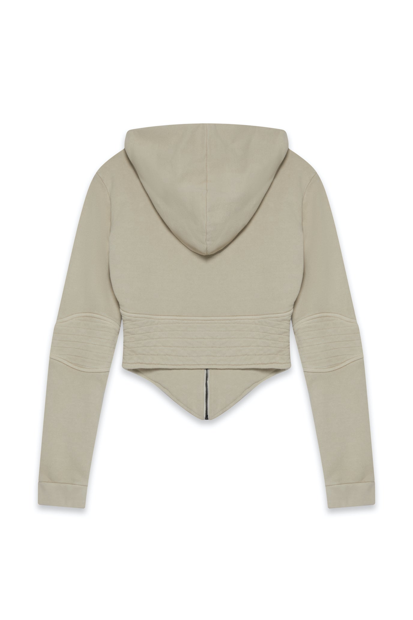 TONIK Corset Hoodie in Oatmeal