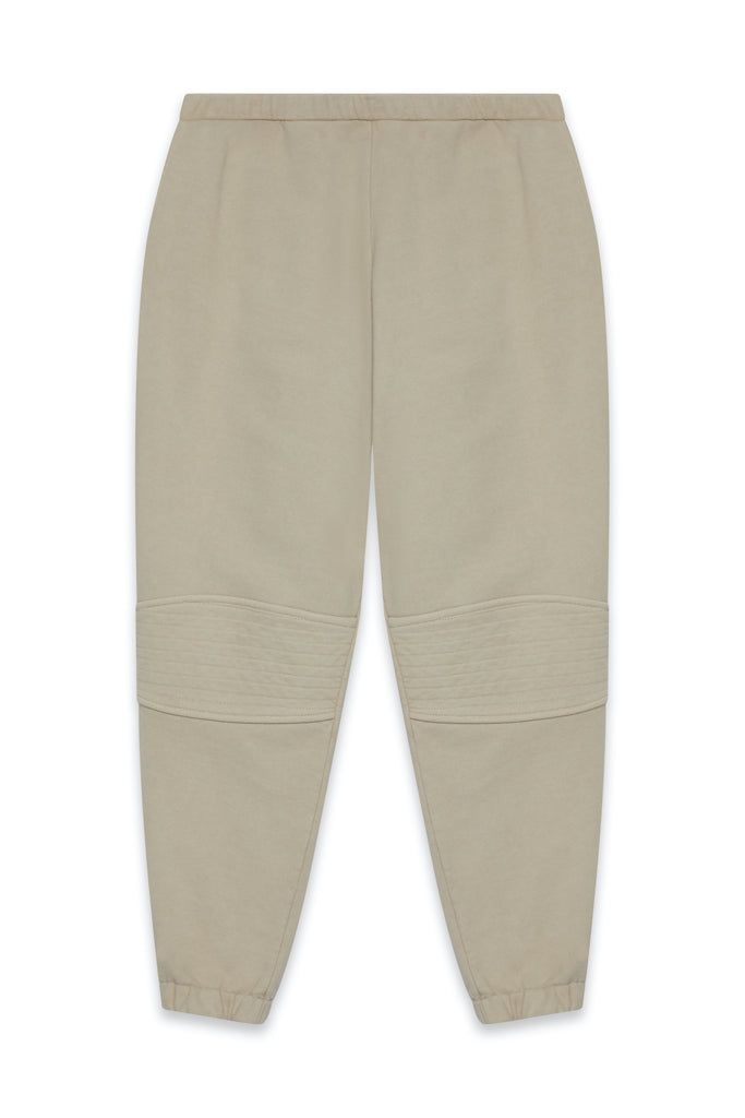 TONIK Slouch Panelled Joggers in Oatmeal