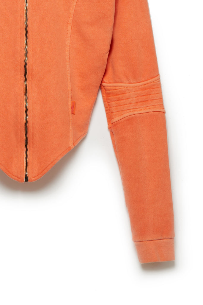 TONIK Corset Hoodie in Orange Soda