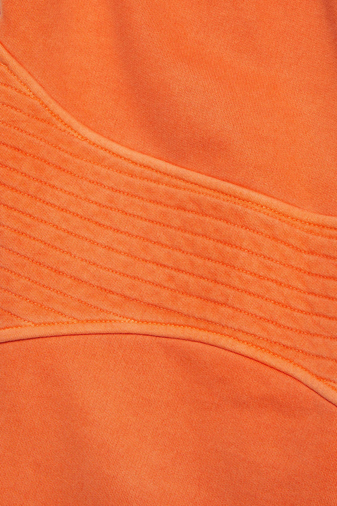 TONIK Slouch Panelled Joggers in Orange Soda