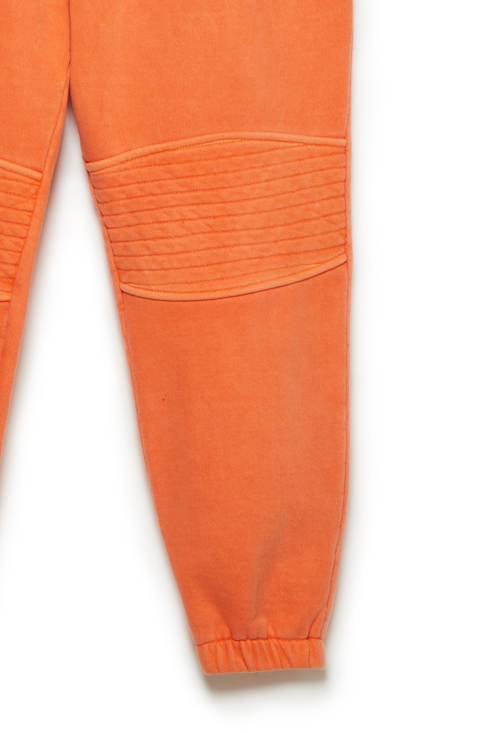 TONIK Slouch Panelled Joggers in Orange Soda