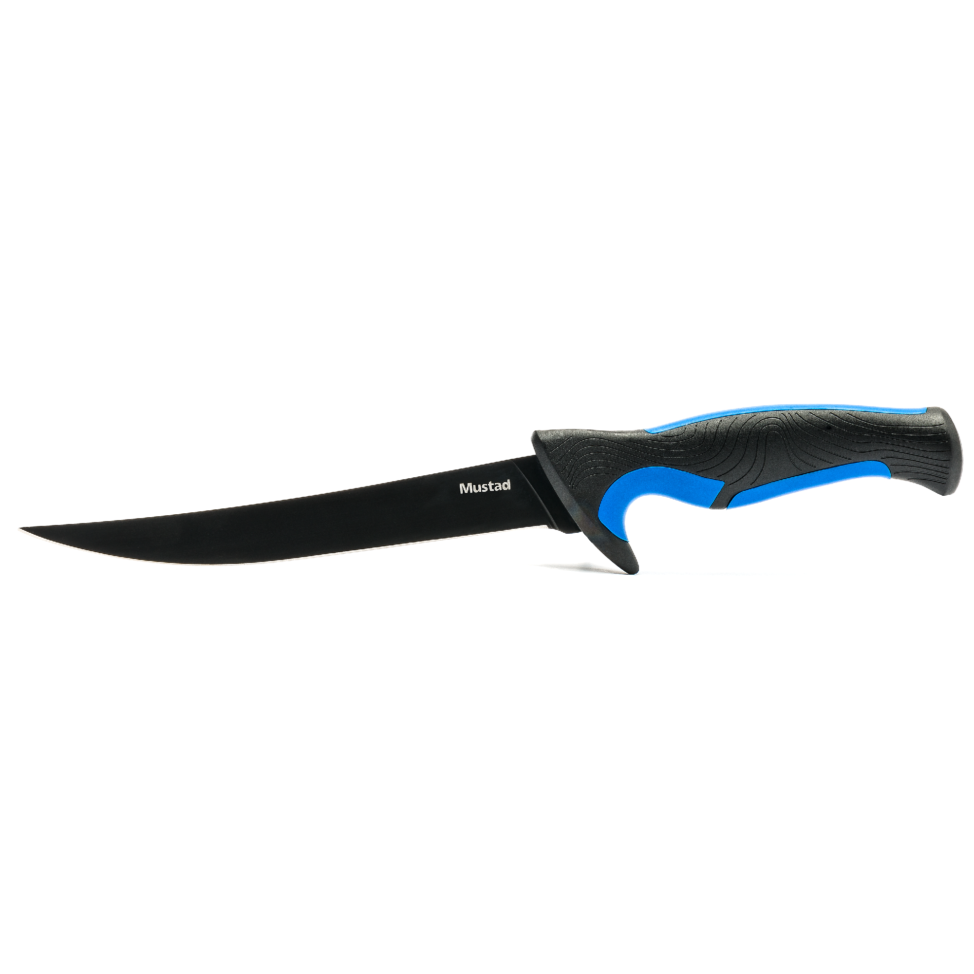 Realtree Stainless Steel Fishing Fillet Knife, 6 Blade Length, Black and  Blue 