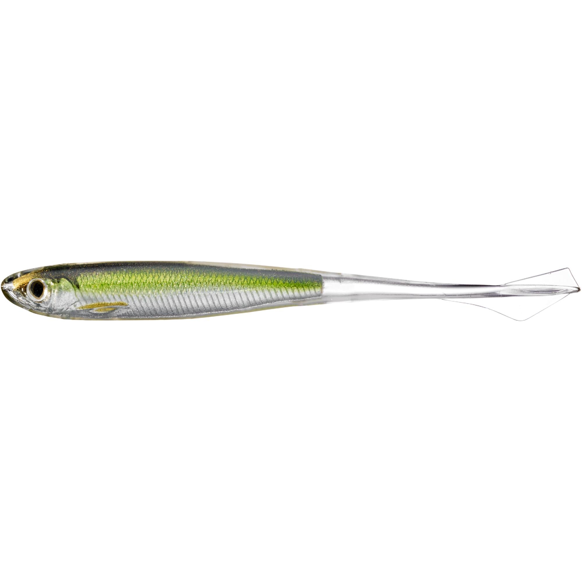 Ghost Tail Minnow - 4 1/2 | 115mm / Silver/Green / 1