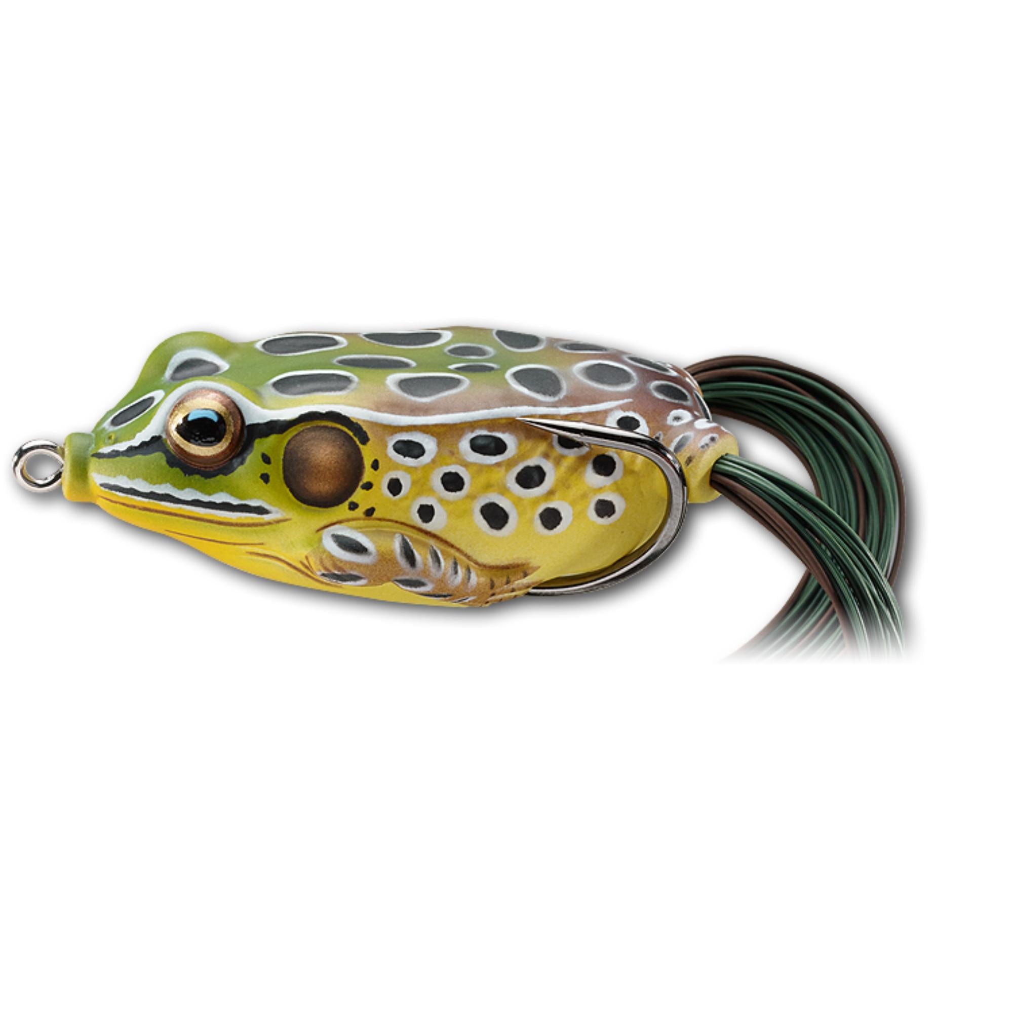 Hollow Body Frog - 1 3/4 | 45mm / 1/4oz | 7g / Emerald/Brown / 1