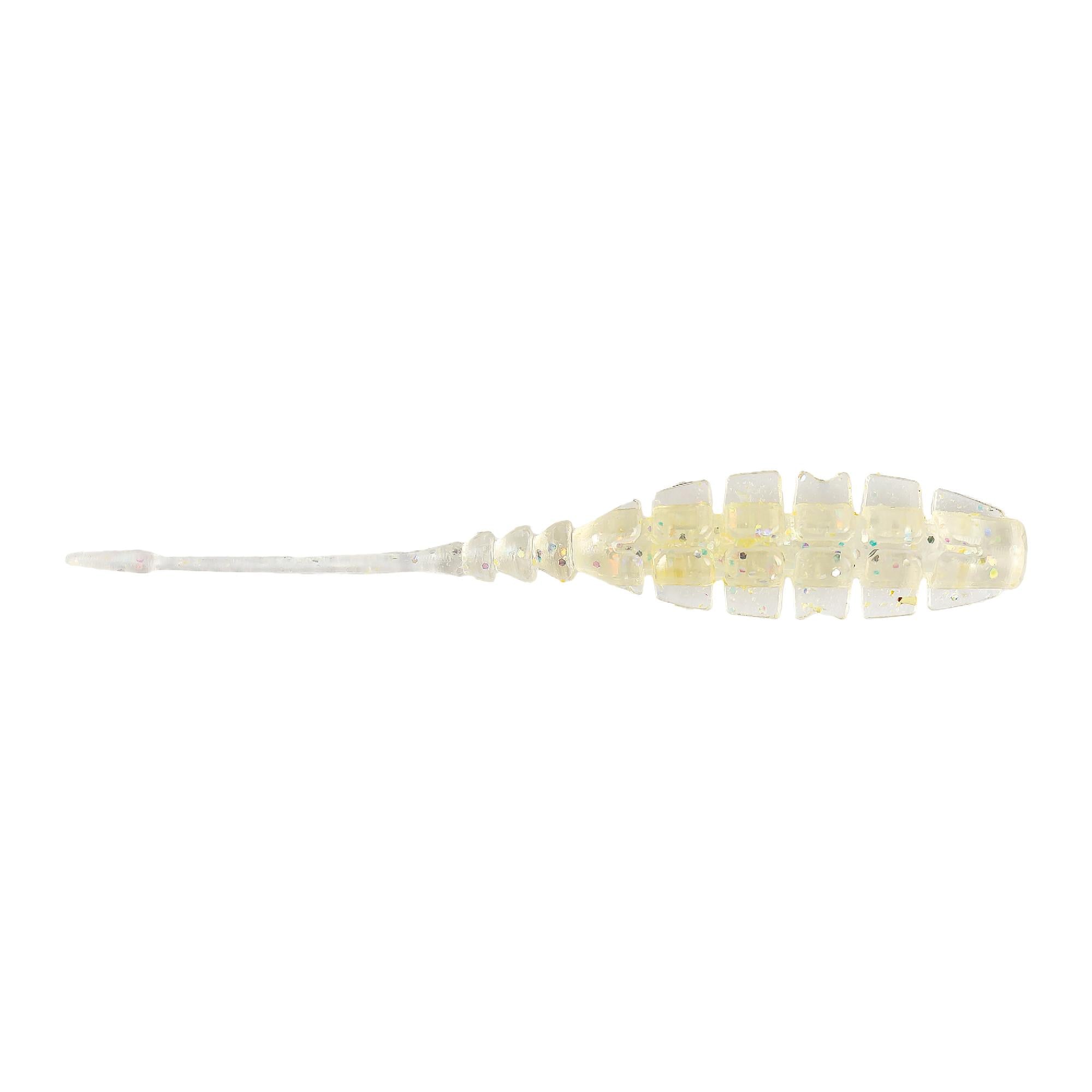 Winged Micro Finesse Bait - 2 | 50mm / Clear Rainbow Glitter / 12