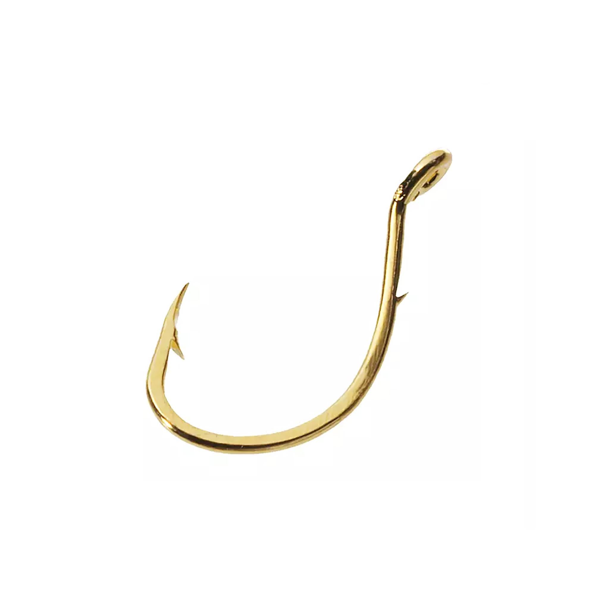 LM Dickson LM Dickson Snelled Gold Salmon Egg Hooks, size 8 (New