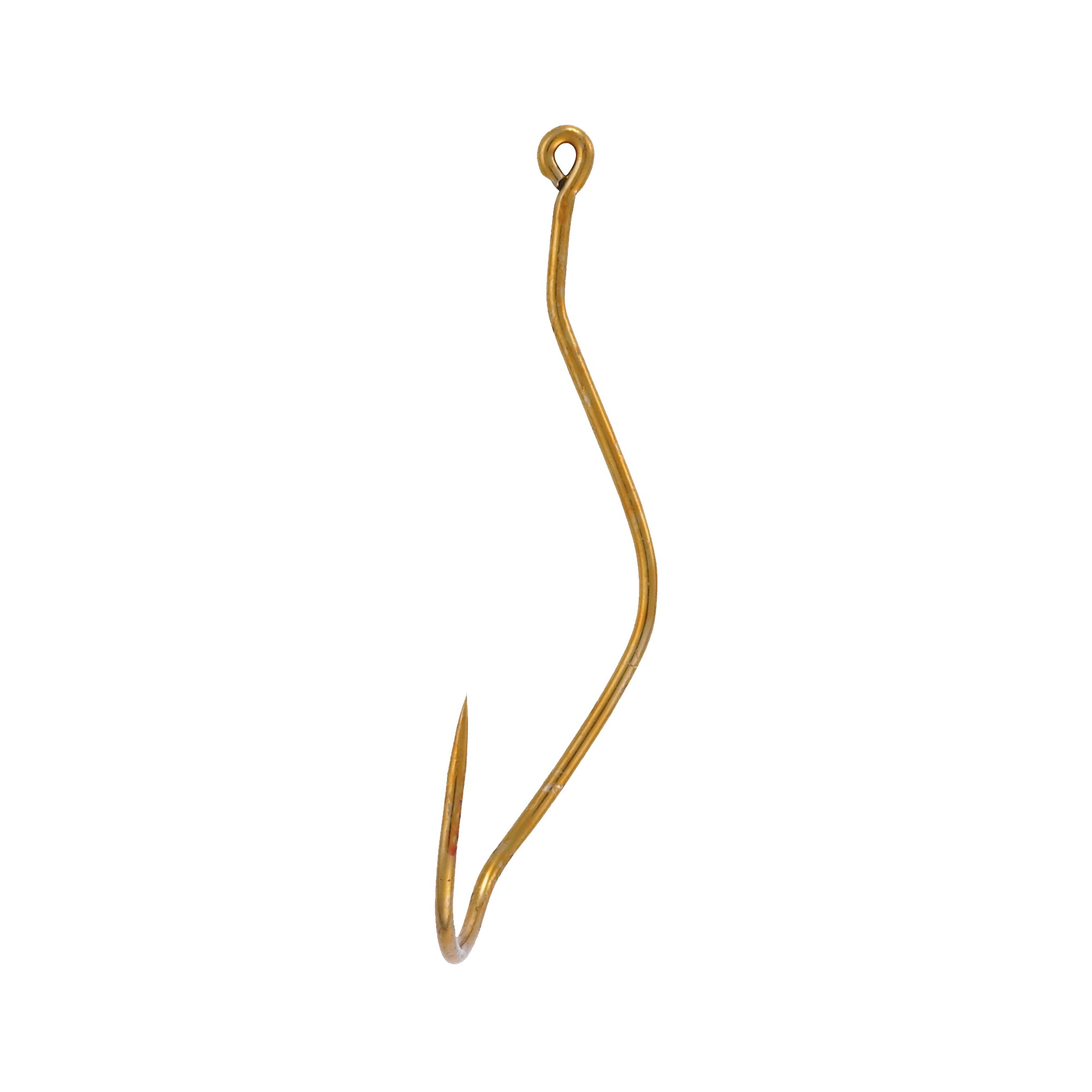 Mustad 33862NP-BR Bronze Slow Death Hooks Size 4 Jagged Tooth Tackle