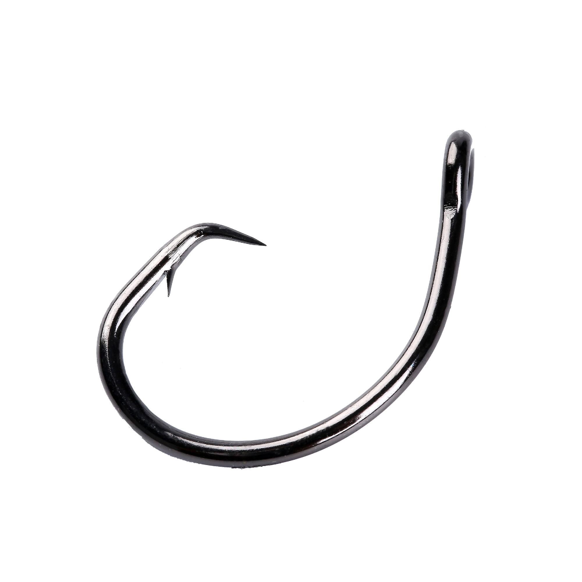 Heavy Saltwater Small Fishing Hooks With Black Nickel Circle Jig Head And  4X Live Bait Hook Mustad 10827 From Nian07, $9