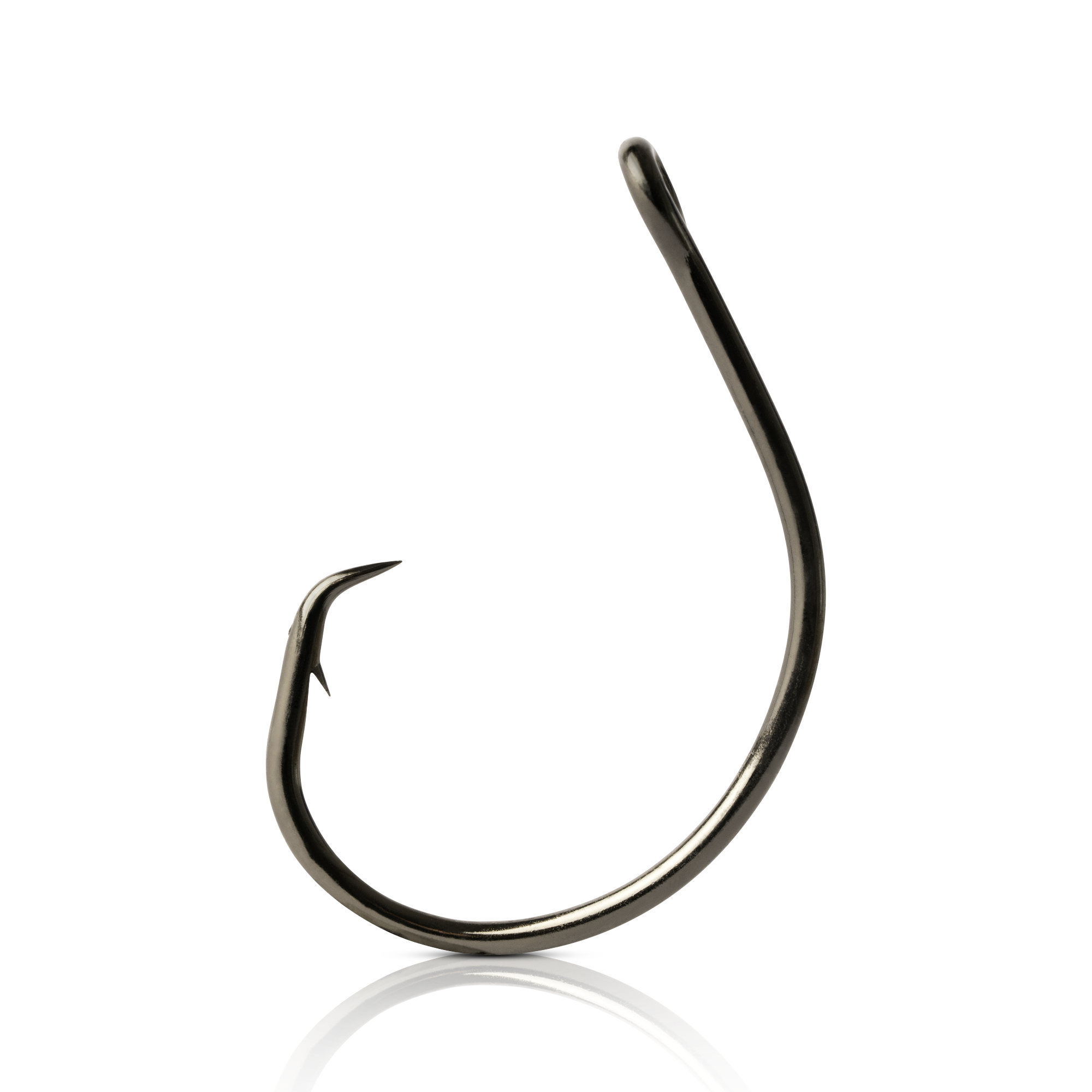 Gamakatsu Worm Hook, Size 3/0, Needle Point, Extra Wide Gap, Offset, Ringed  Eye, Red, 25 per Pack