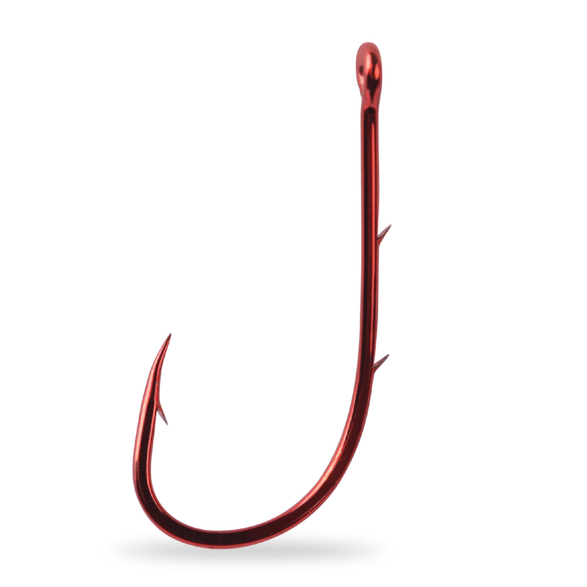 Red Baitholder Hook - 8 / Nickel Red / 10