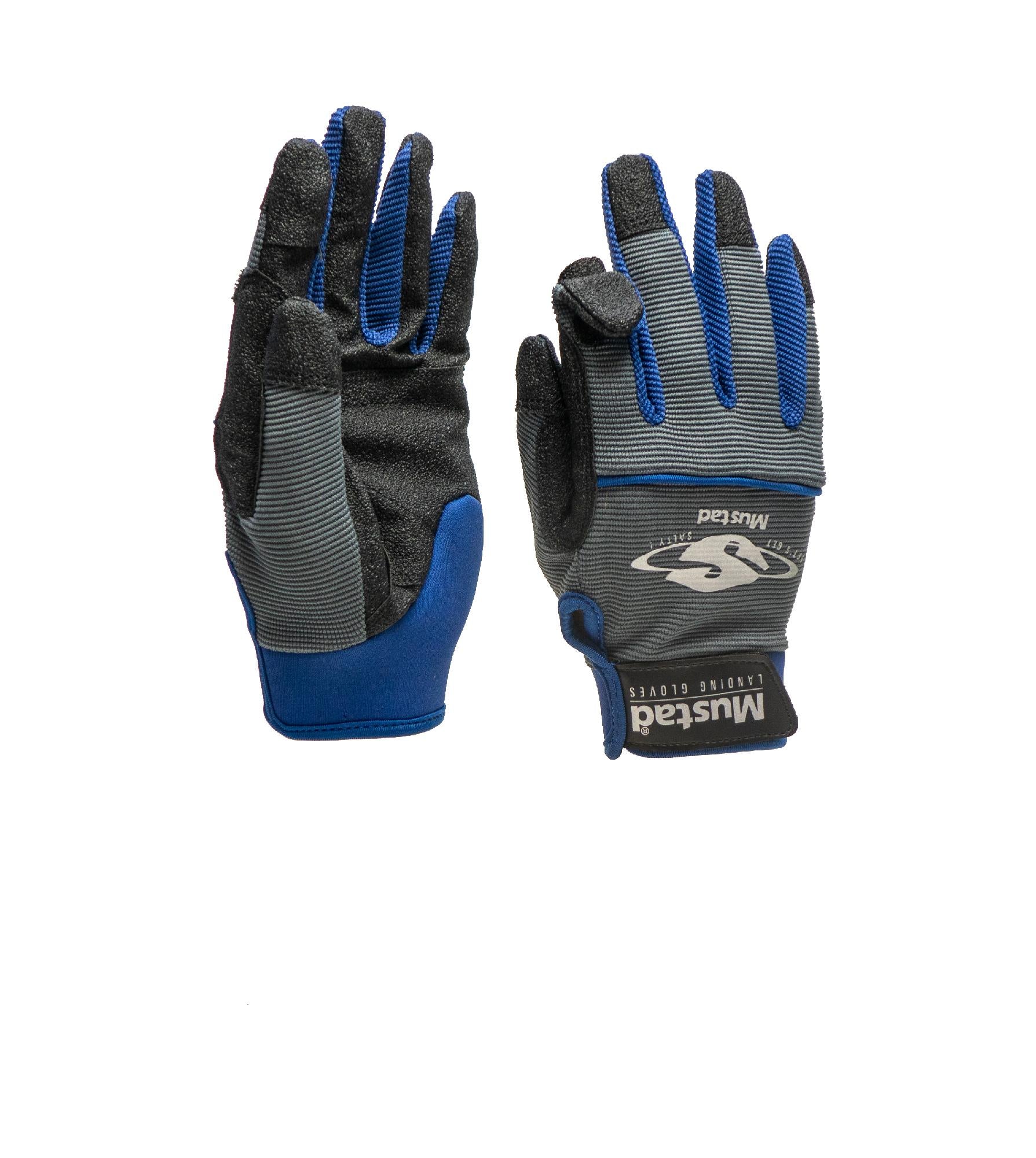 Landing Glove - S / Gray/Blue