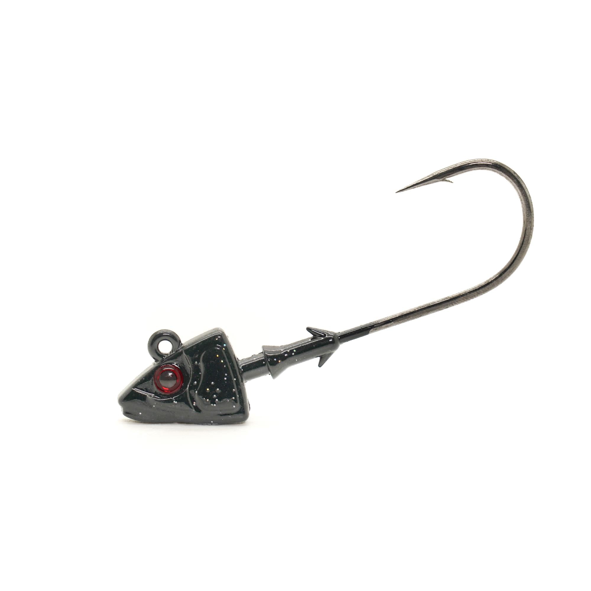 Mustad Skatter Shad Blade Jig 1/2 oz / Black Shad