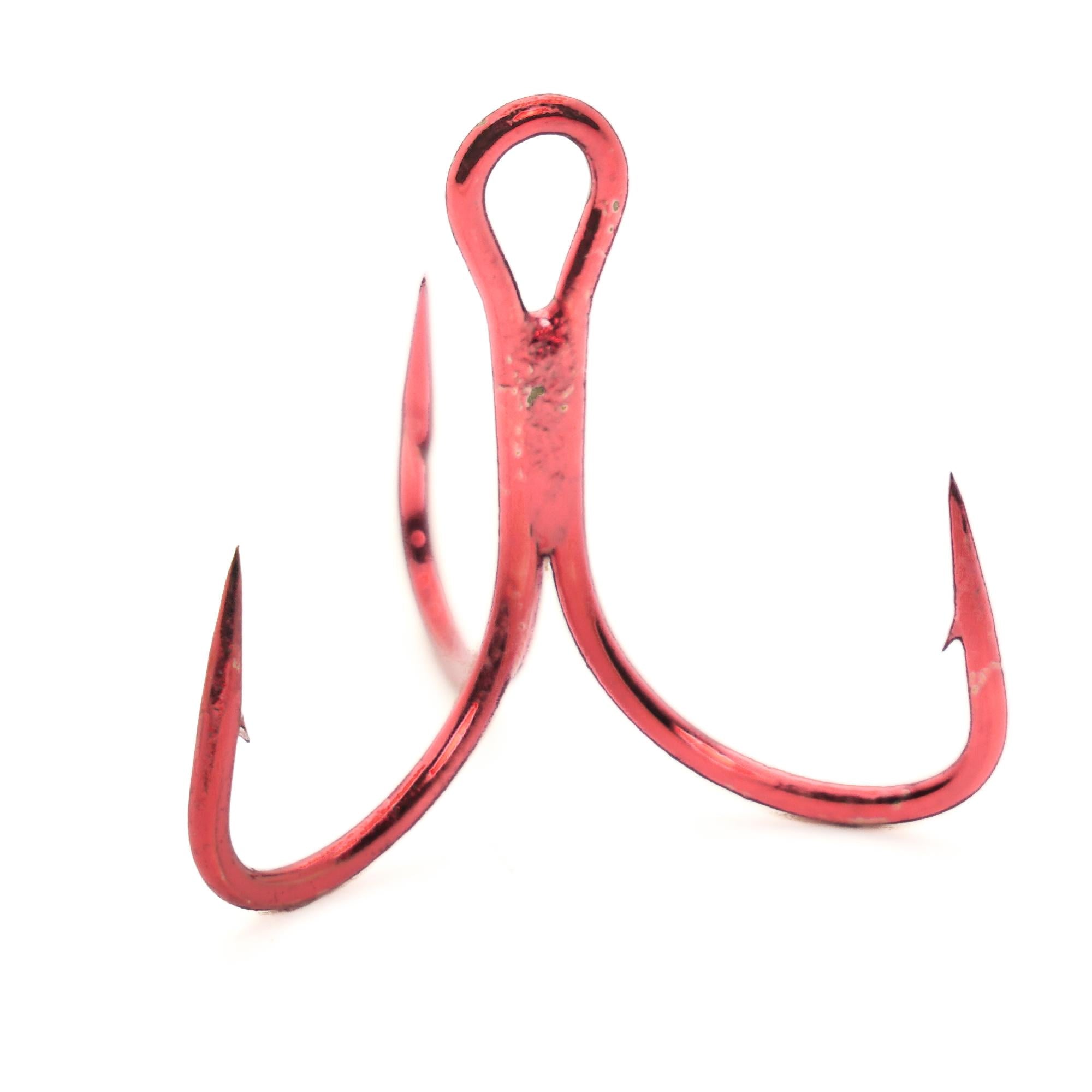 30 Mustad 3566 xtra strong HD 1/0 Treble hooks lure or plug replacement
