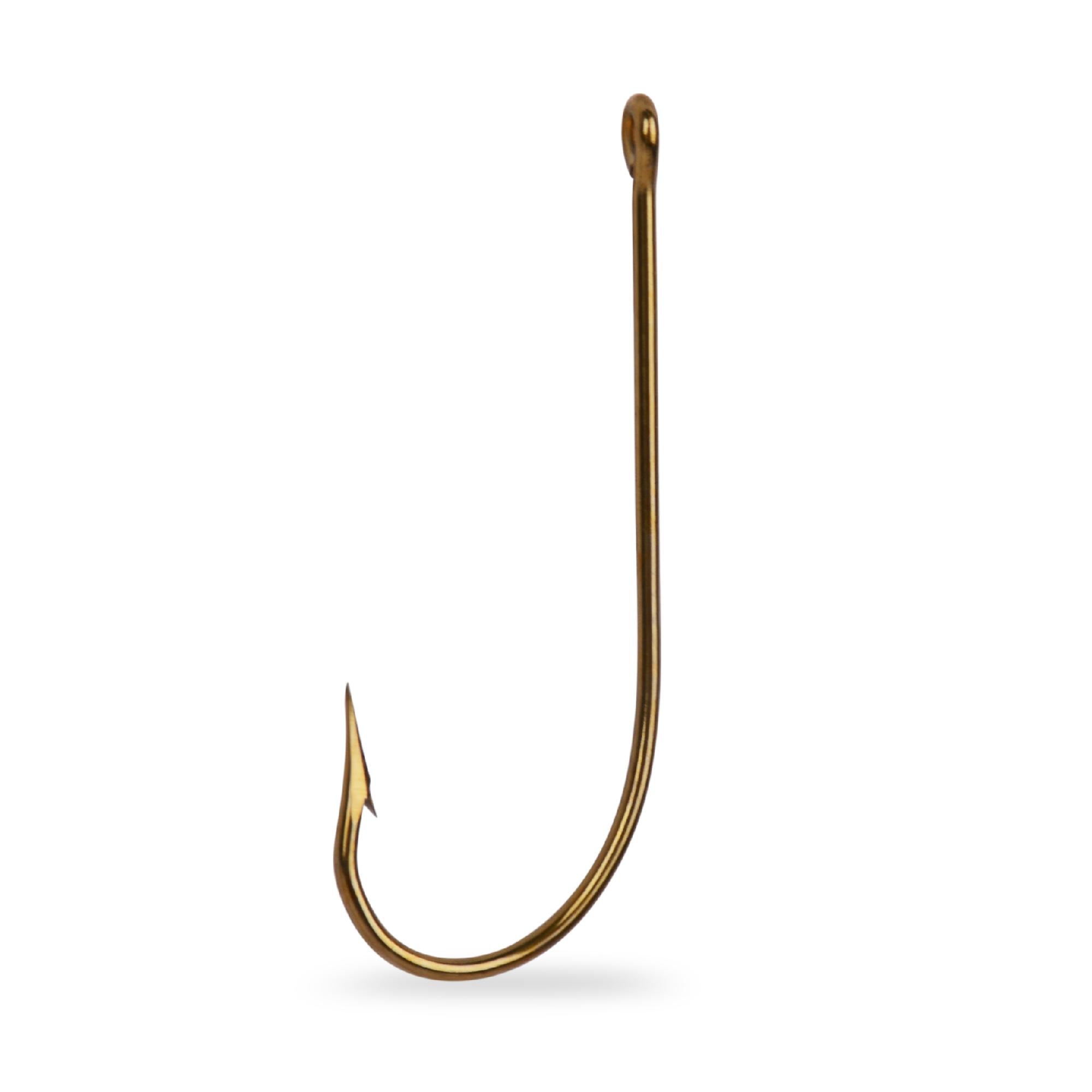 Mustad Snelled Minnow Hooks ~ 6 per pack - Mr FLY