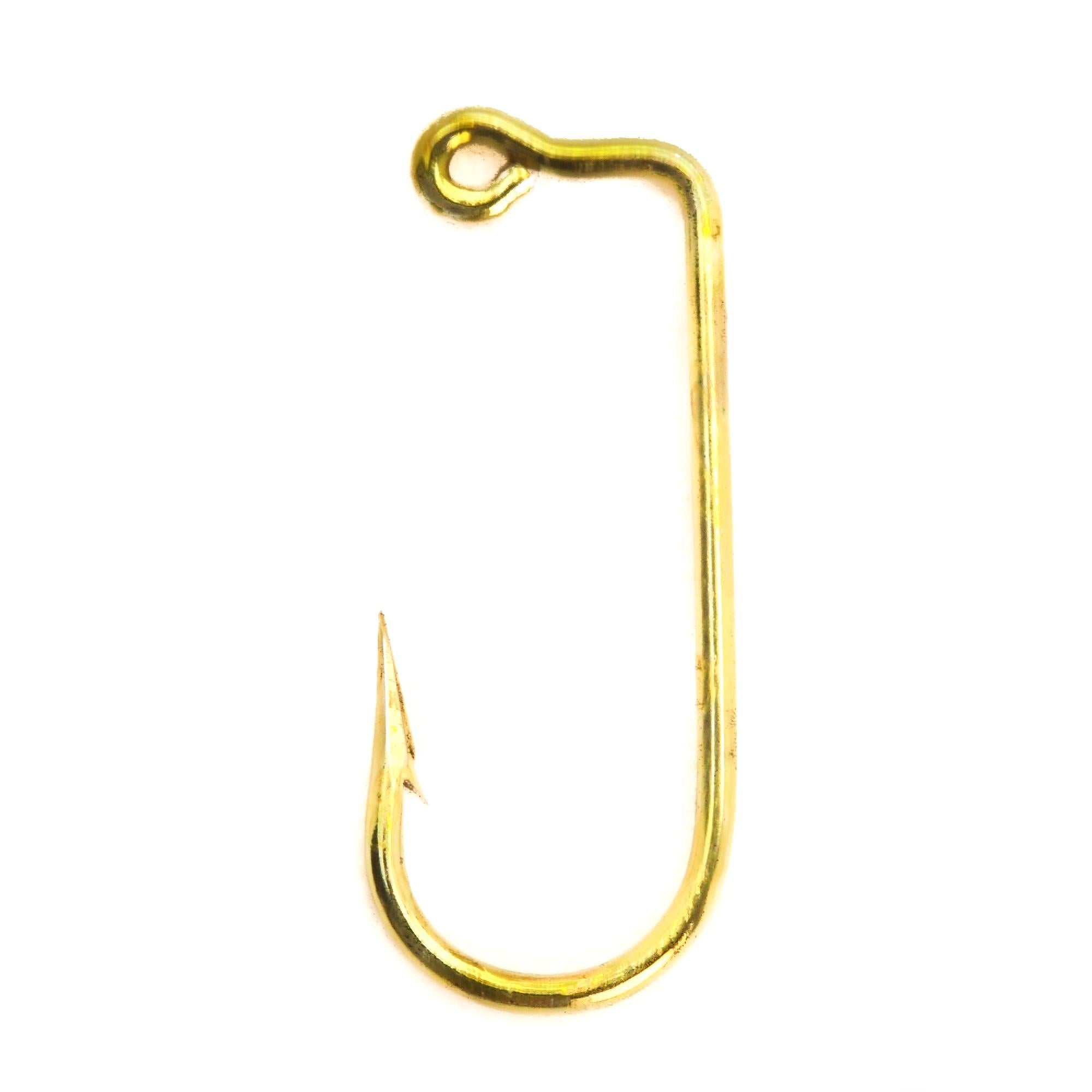 Mustad O'Shaughnessy Jig Hook, 60º Bend, Extra  