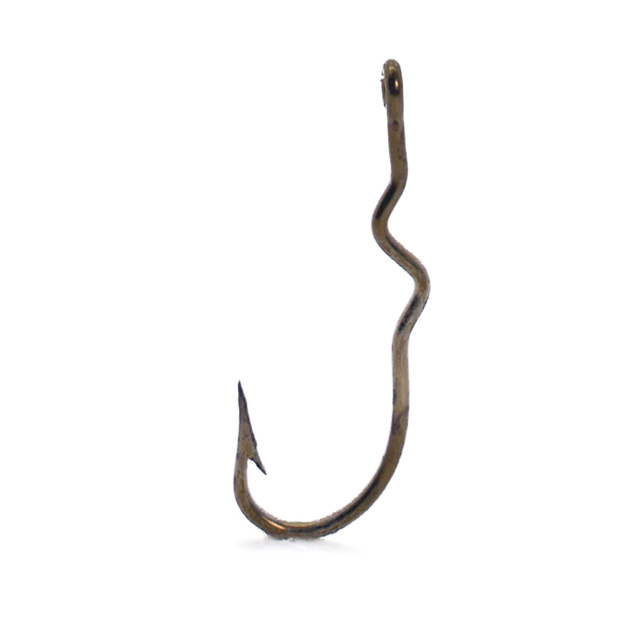 Generic Silver, 3 : Mustad 100PCS/Lot #1-10# 521N Fishing Hook Long Shank  Flatted Hooks Vissen Anzuelos De Pesca Peche Fishing Tackle : :  Sports, Fitness & Outdoors