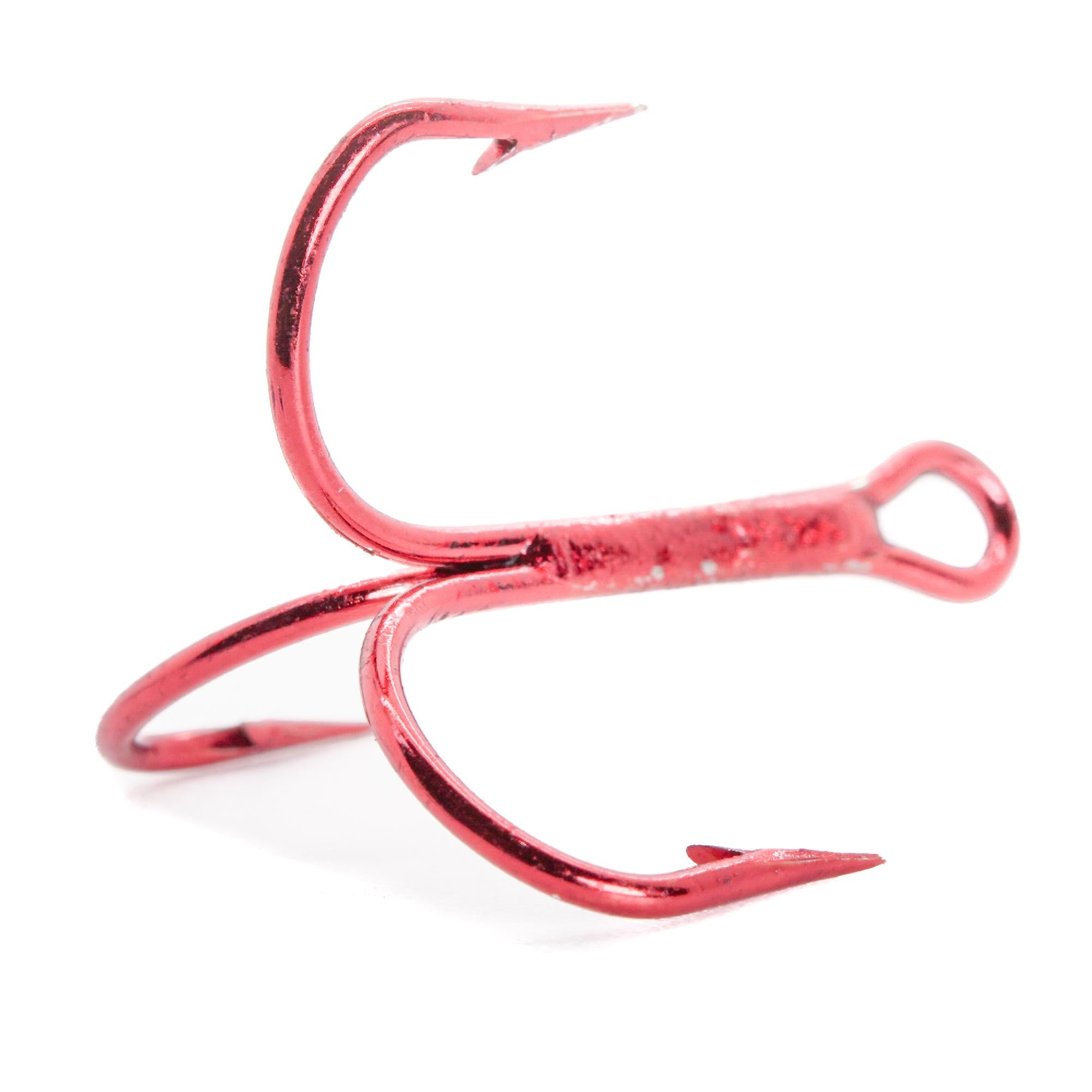 Mustad 3551 Classic Treble Standard Strength Fishing Hooks | Tackle for  Fishing Equipment | Comes in Bronz, Nickle, Gold, Blonde Red, [Size 18,  Pack