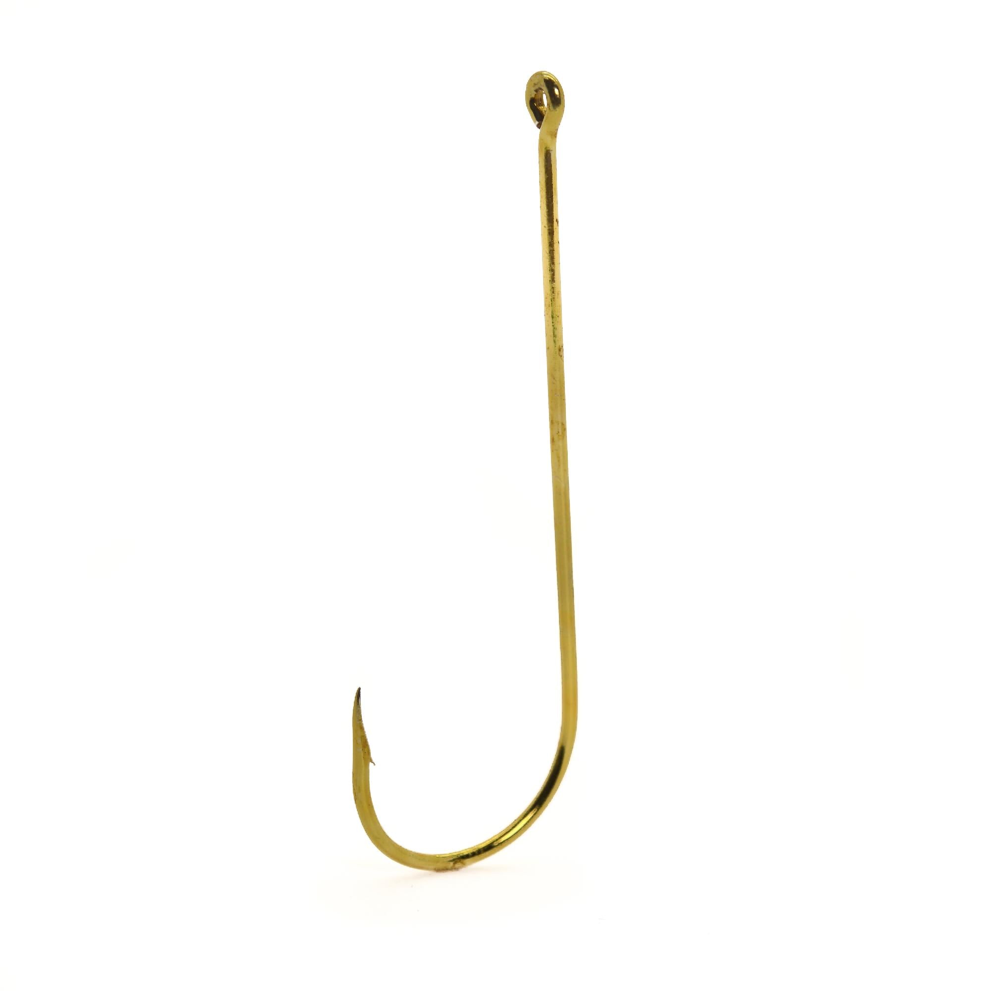 Mustad 1x Fine Wire Aberdeen Hook - Size: #6 (Blonde) 50pc