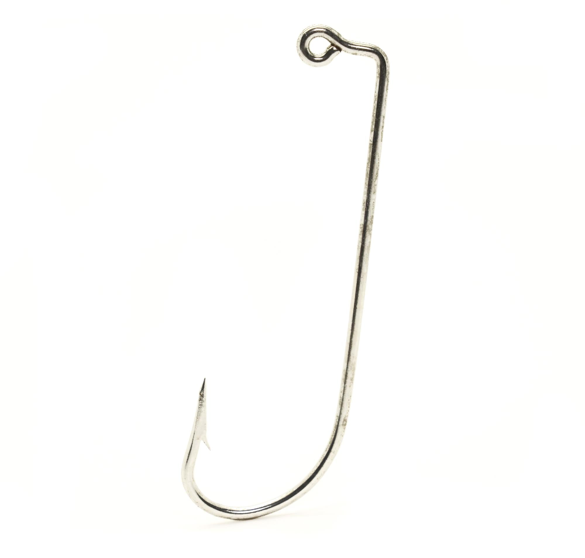 Mustad 32786 Ultra Point 60 Degree Black Nickel Jig Fishing Hooks 100 Pack  2/0-6/0, DIY Jig Hooks, Fits The Do It Molds Great for Pouring Your Own
