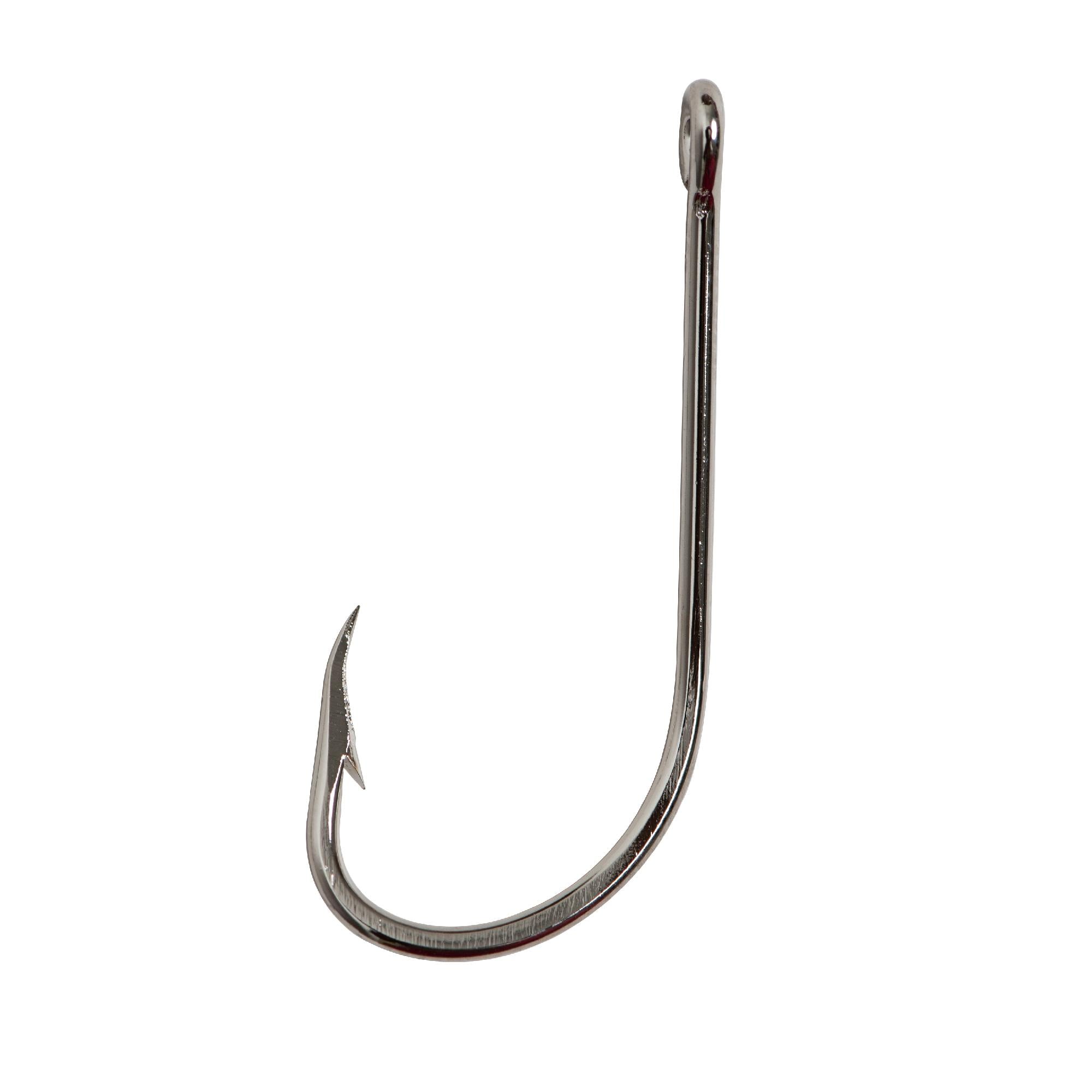 Mustad 92671-BR-6/0-100 Classic Beak Hook, Size 6/0, Forged