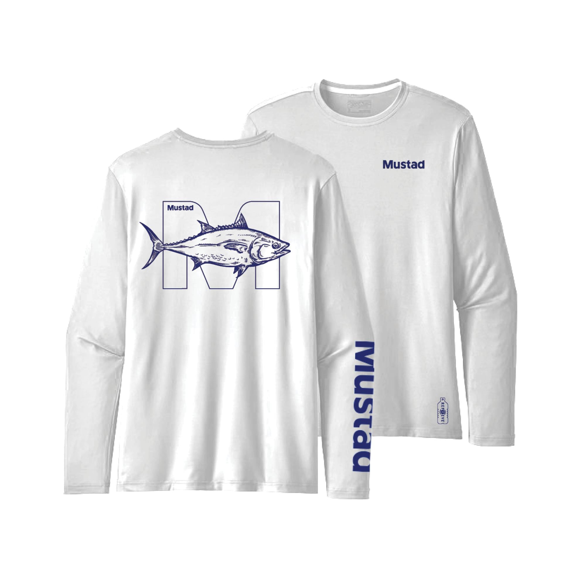 Tuna Long Sleeve Technical Shirt - S / White / 1 PCS