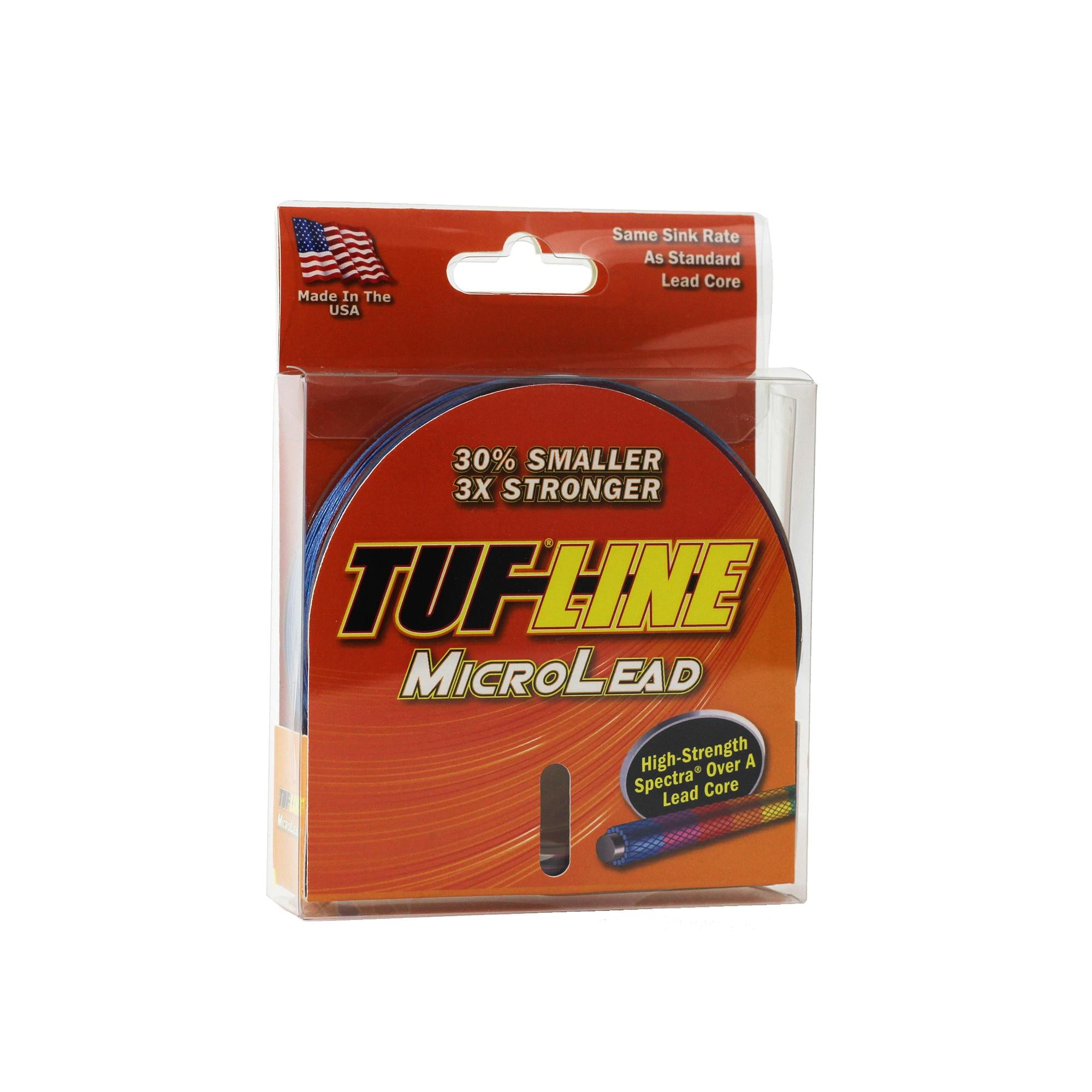 TUF-Line Microlead Lead Core Spectra Braid Trolling Line 15lb